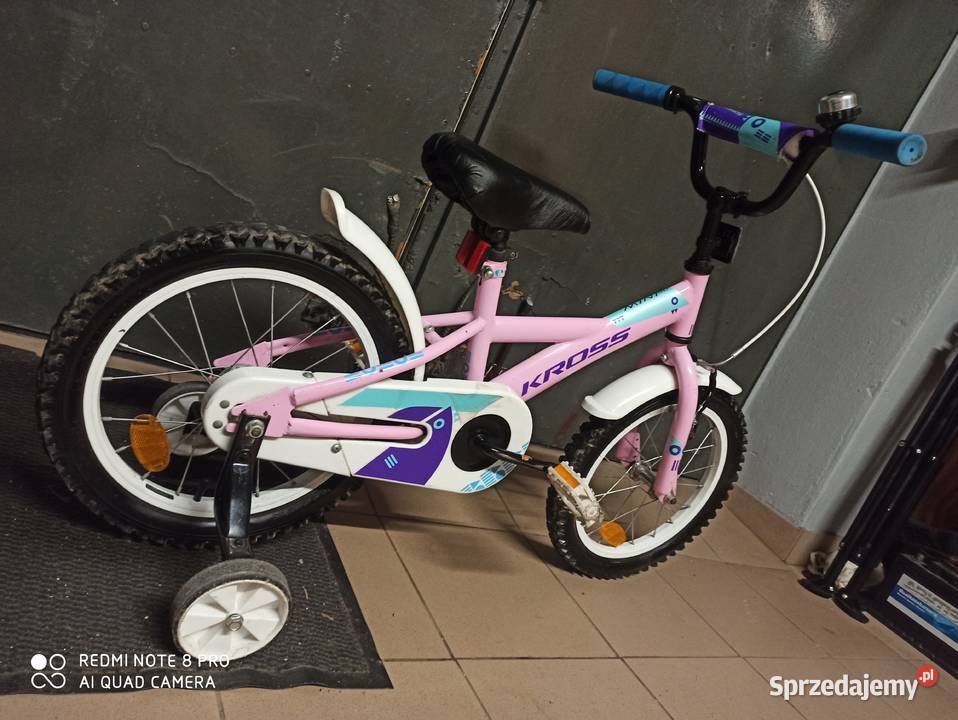 Rowerek Dzieciecy 16 KROSS MINI 30 KÓŁKA BOCZNE małopolskie Wieliczka