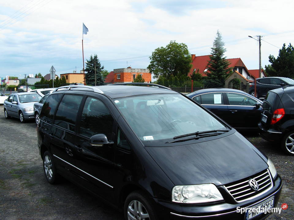 Volkswagen Sharan 20 E Gaz 2006 r centralny zamek Sharan Września sprzedam