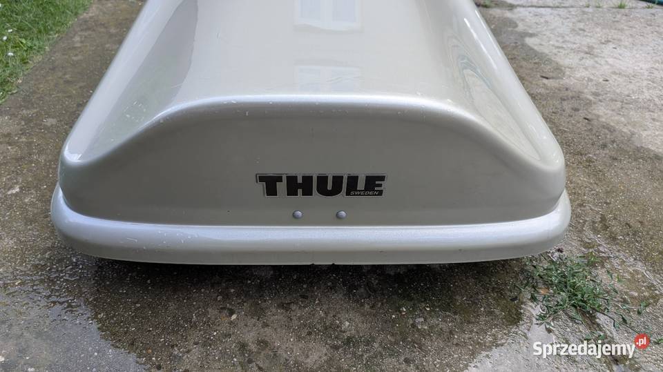 Thule box dachowy oryginalne relingi montażowe Łańcut