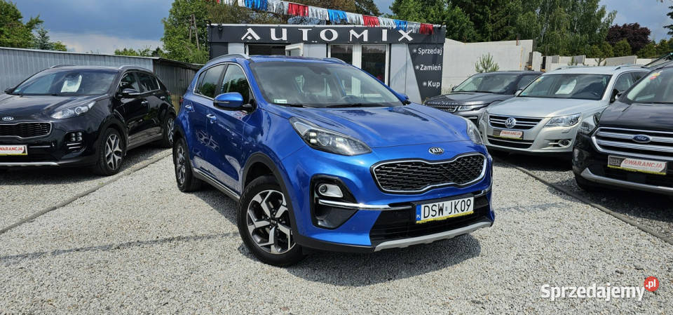 Kia Sportage LIFT Salon Iwłaściciel Śliczna 16 elektrochrom. lusterko wst. Sportage Świdnica