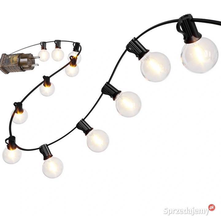 Girlanda ogrodowa świetlna łańcuch 25x LED 15m 9
