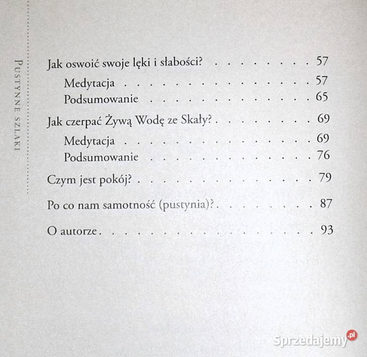 Pustynne szlaki Wyjście w nieznane Medytacje Chełm