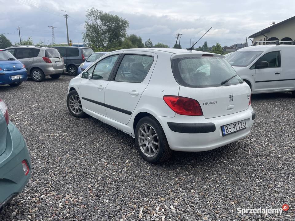 Peugeot 307 lift 16 diesel klima Alu xeon Rok produkcji 2005 podlaskie Rutki-Kossaki