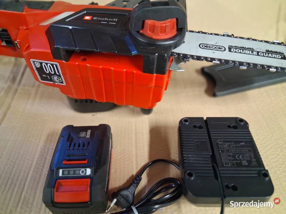 Piła łańcuchowa firmy Einhell zestaw