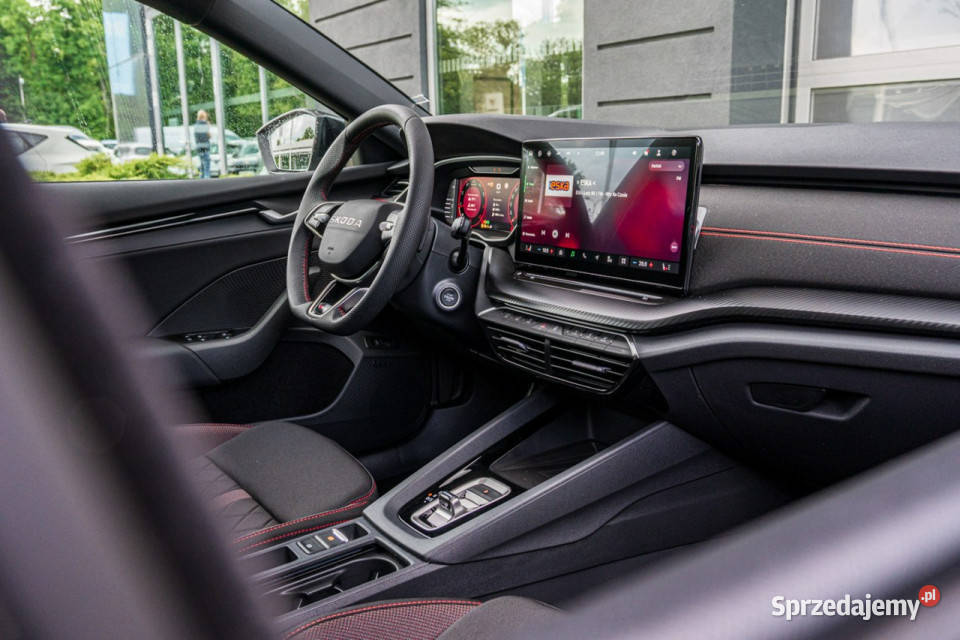 koda Octavia Combi RS 20 TSI 265 DSG Dostępna czujnik deszczu Łódź sprzedam