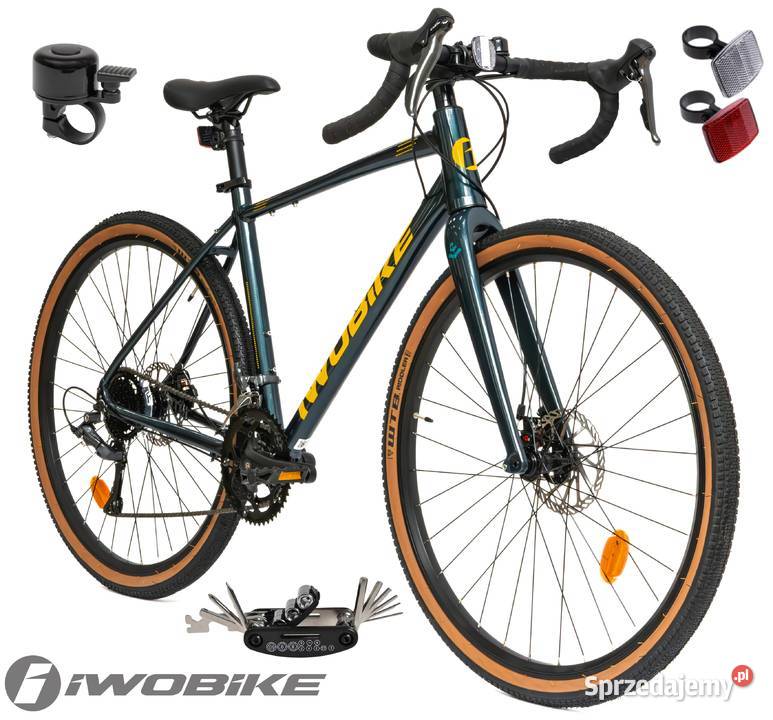 Rower Męski Gravel 28 Aluminium IWOBIKE 2025 małopolskie Gorlice
