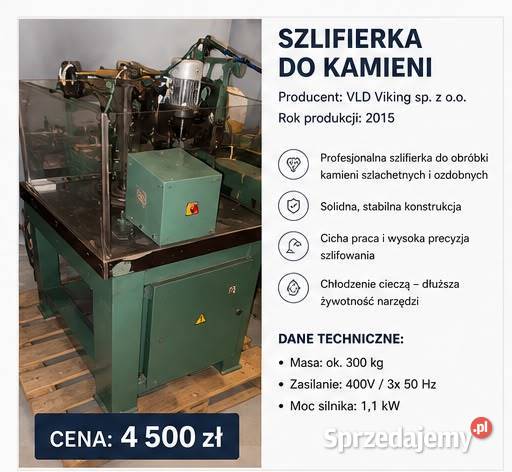 Maszyny jubilerskue szlifowanie kamieni polerki Lublin