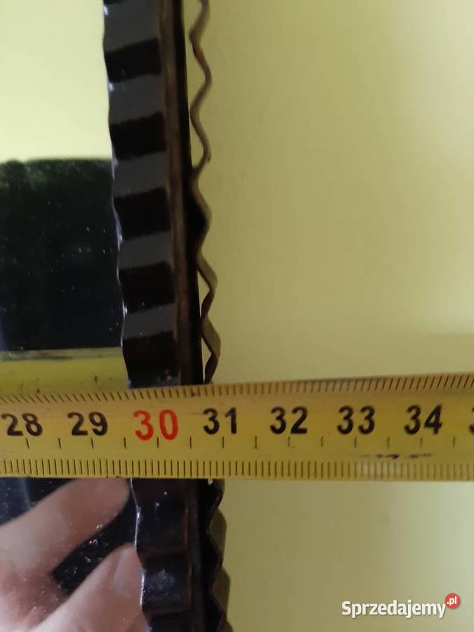 Lustro w metalowej oprawie 71x31 Ciechocinek