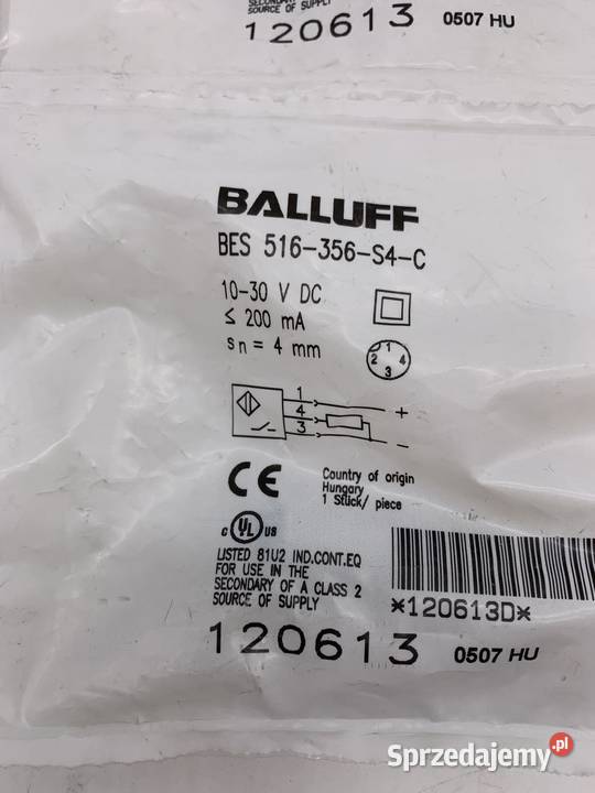 Balluff BES 516356S4C Czujnik indukcyjny Warszawa