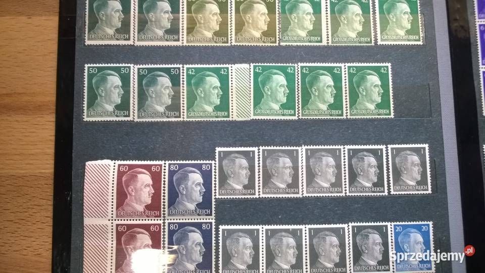 znaczki III RZESZA zestaw 79 czyste