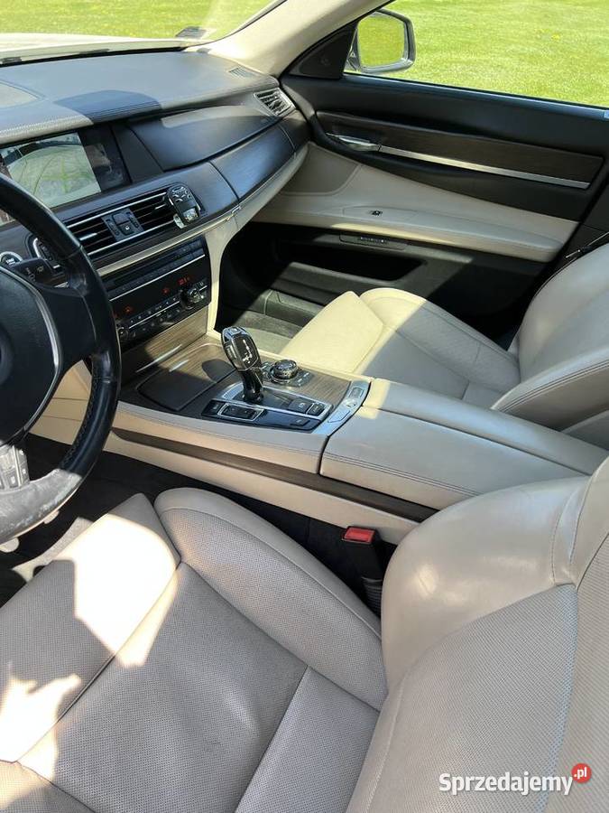 BMW 740d stan idelany bogato wyposażony biała Radomsko sprzedam