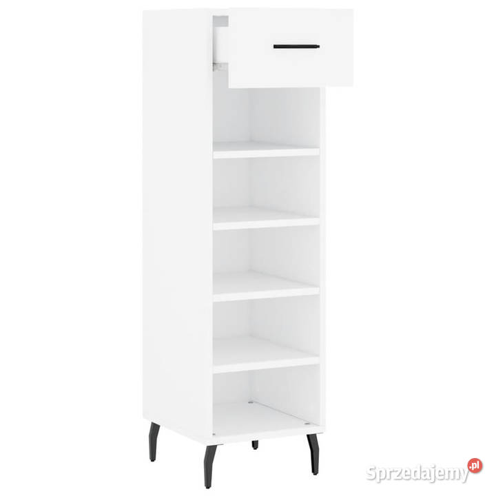 Szafka na buty biała 30x35x105 materiał mazowieckie Warszawa