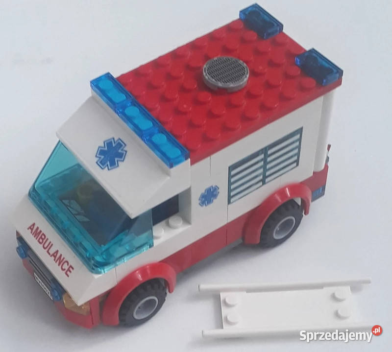 Klocki LEGO city ambulans karetka pogotowia z lubuskie Nowa Sól