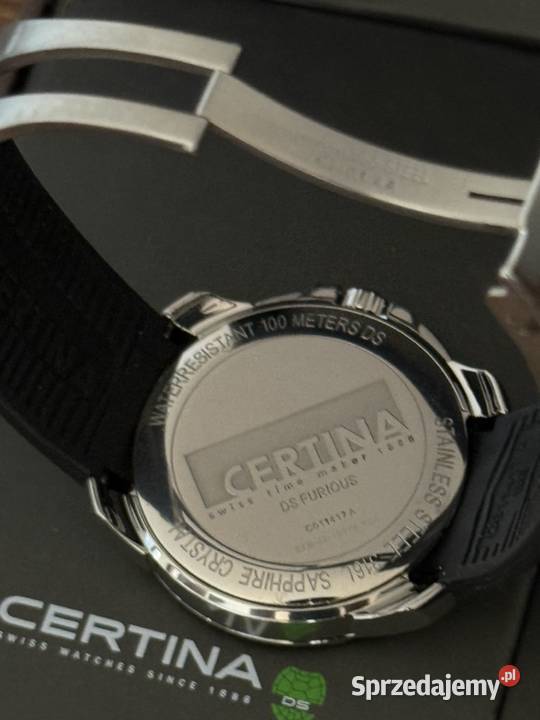 Certina DS Furious Chronograph C0114172705700 Męskie Ciechanów