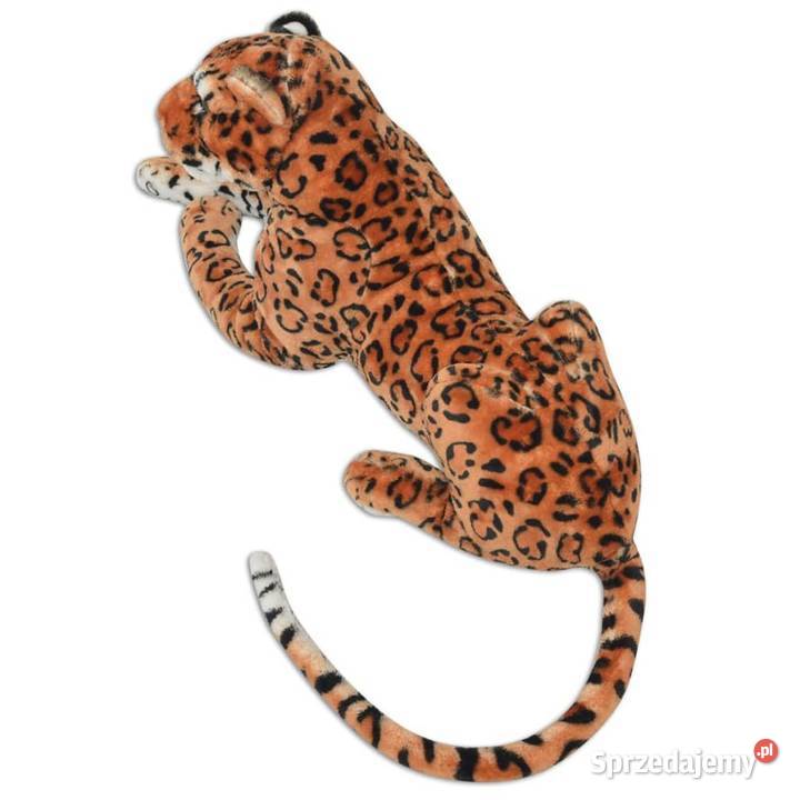 vidaXL Pluszowy leopard XXL brązowySKU80165 Lalki i akcesoria mazowieckie Warszawa
