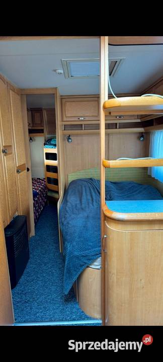 Przyczepa hobby 650 2001 rzadki układ Bydgoszcz