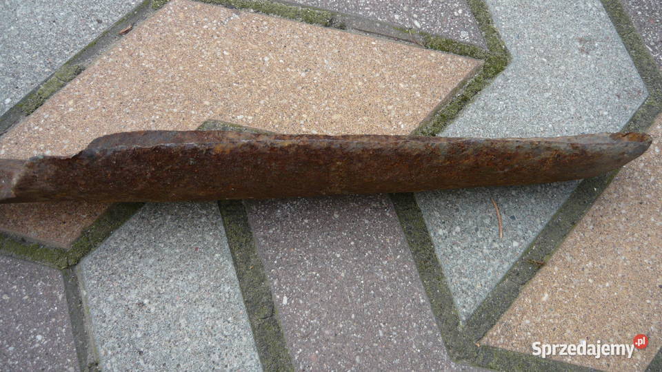 Świder wiertło ręczne kowalskie stare duże Sokółka