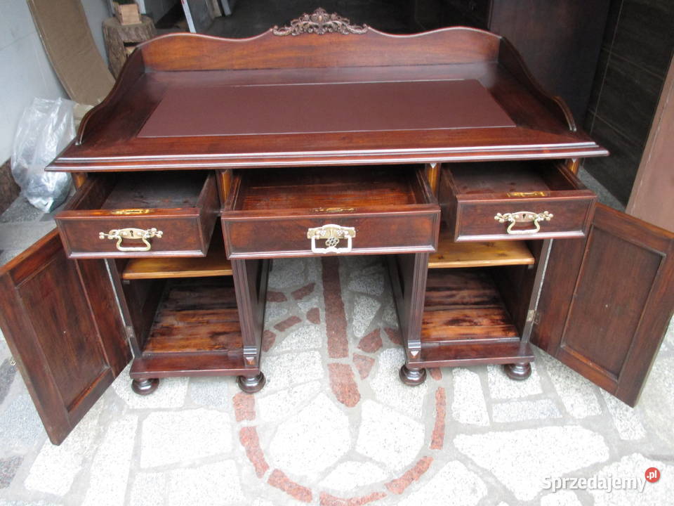 Witryna biurka szafki antyki Ostrzeszów sprzedam