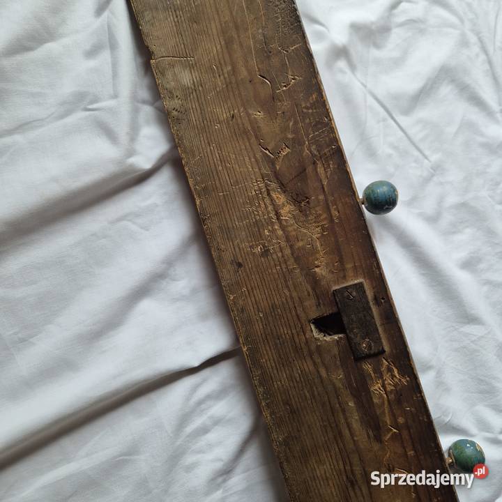 Wieszak przedwojenny vintage stary wieszak 110 Dekoracje i ozdoby Brzesko