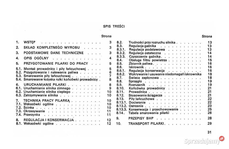 DOLPIMA 190 290 instrukcja obsługi Stalowa Wola