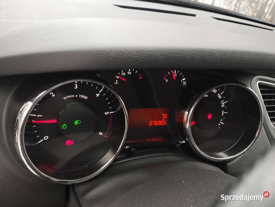 Peugeot 50081 6 HDi2012 280000 przebieg 1600cm3 5008 lubelskie Parczew