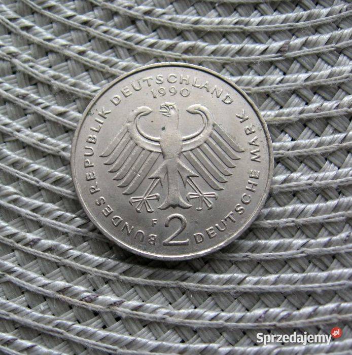 Niemcy 2 Marki 1990r F Dr Kurt Schumacher Kalisz