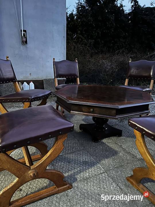 Stolik 6 krzeseł Turek