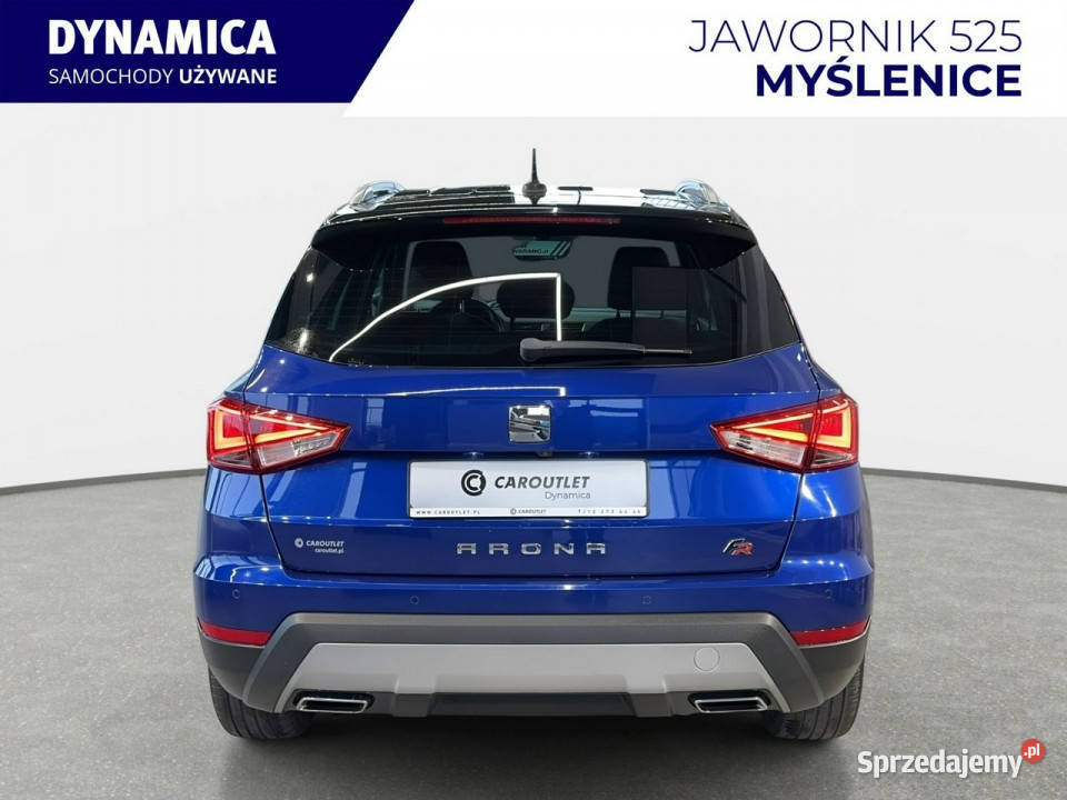 Seat Arona VAT 23 FR 10TSI 110 DSG 2021 r salon Myślenice
