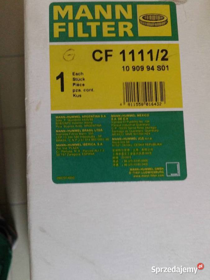 FILTR CF11112 Szczecin