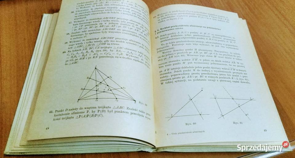 Urok przekształceń afinicznych Jerzy Bednarczuk Gdańsk
