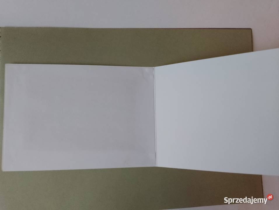 KARTKA malowana na papirusie składana PAPIRUS z wielkopolskie Oborniki