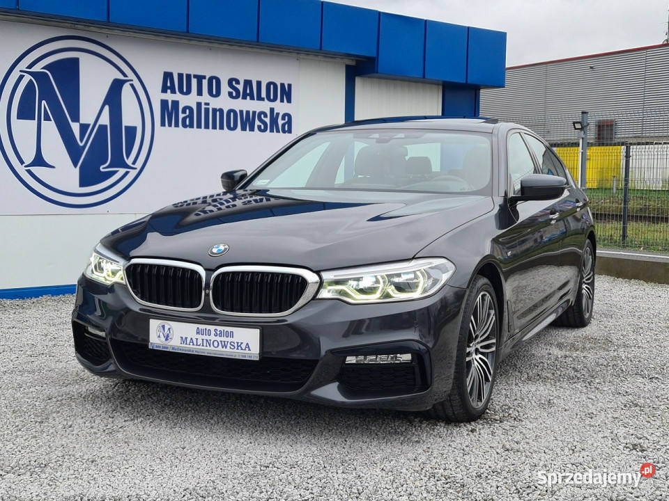BMW 530 XDrive Navi HeadUp Kamera 360 Skóra Wągrowiec