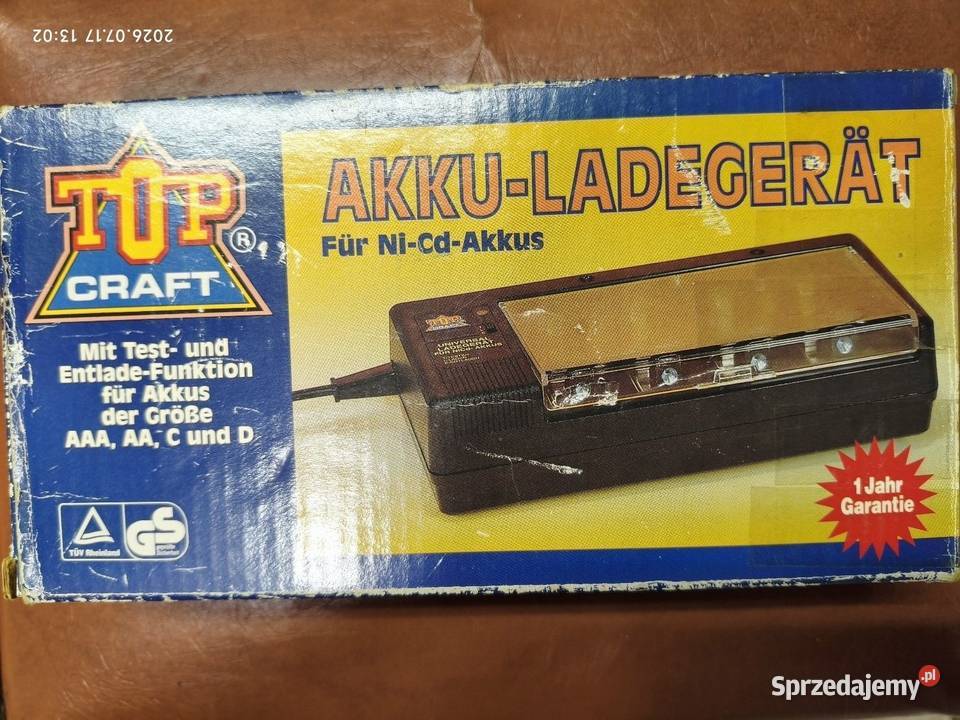 Uniwersalna ładowarka akumulatorków Top Craft Pozostałe Lublin sprzedam