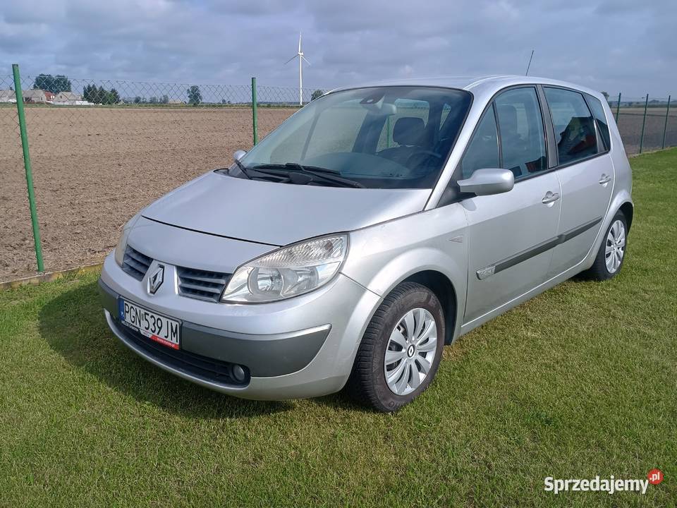 Renault Scenic II 2006r 16 GAZ Klimatronik OK ASR (kontrola trakcji) Witkowo