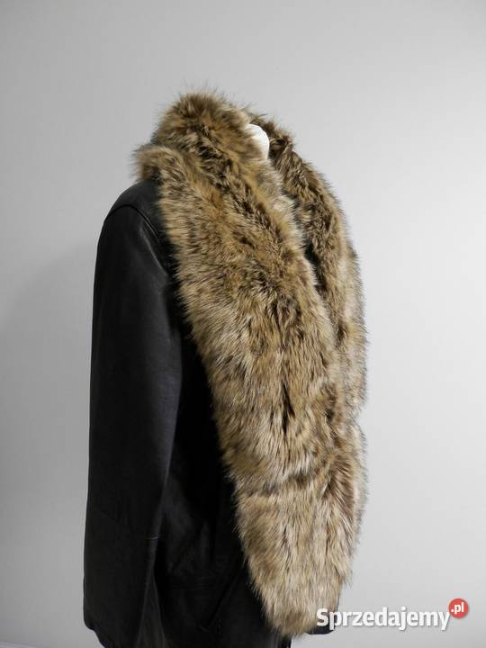Etola Kołnierz Futrzany Sztuczne Futerko Beżowy Łomża sprzedam