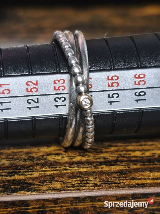 Pierścionek Pandora Rising Star Siedlce sprzedam