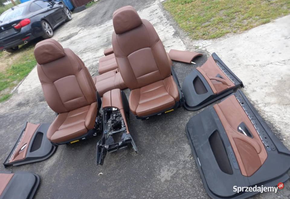 Komplet foteli fotele wnętrze komforty BMW F11 Łódź sprzedam