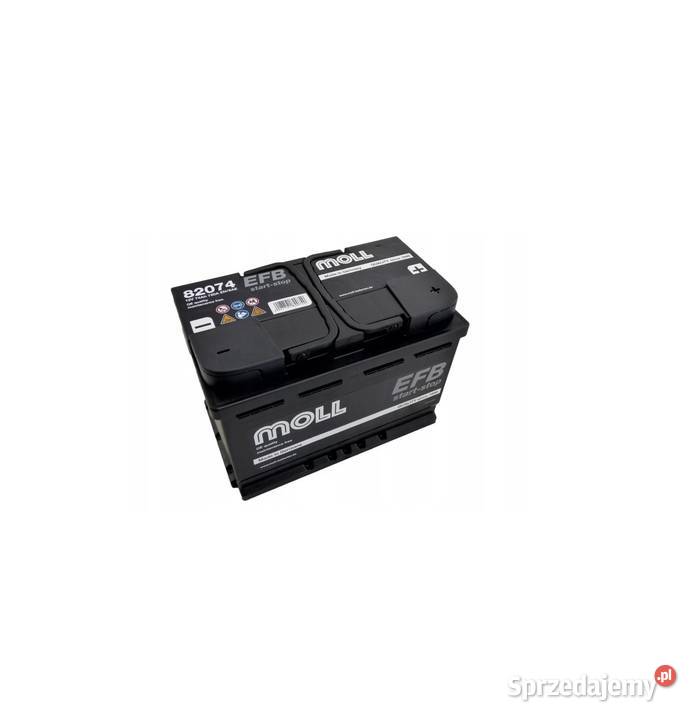 Akumulator Moll StartStop EFB 74Ah 720A mazowieckie Radom sprzedam