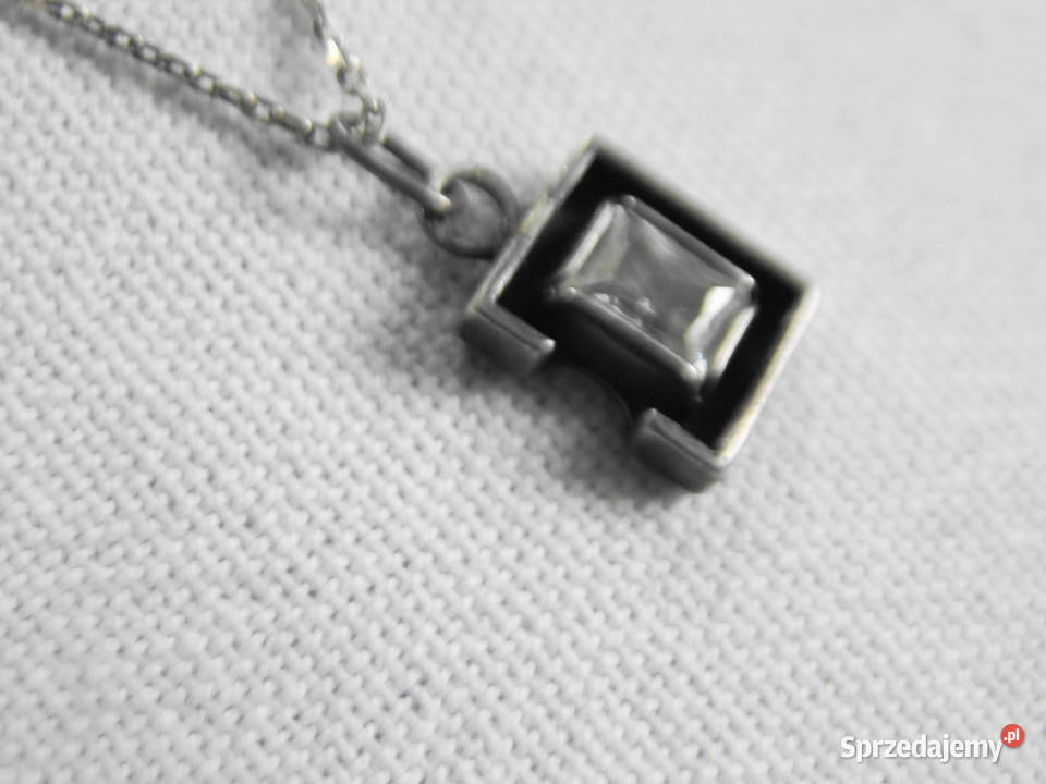 Piękny stary naszyjnik srebro 925