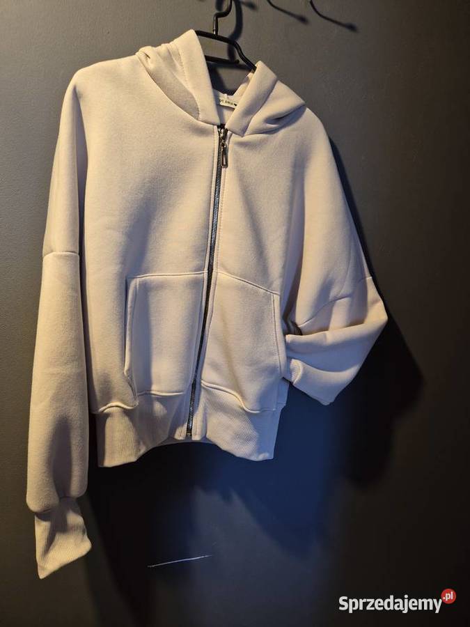 Bluza ciepła beżowa sprzedam