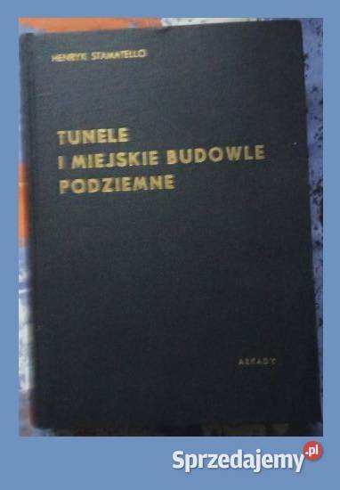 Tunele i miejskie budowle podziemne Stametello Książki naukowe i popularnonaukowe