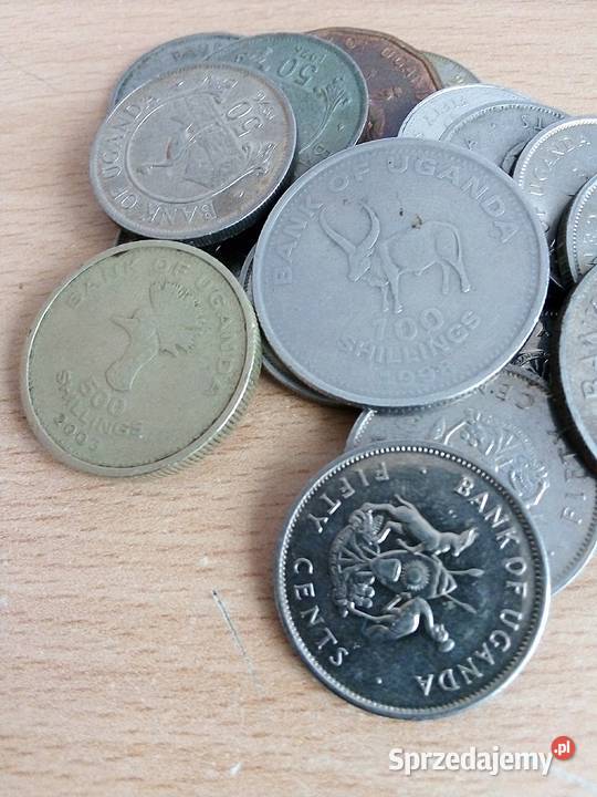 UGANDARÓŻNE STANYI ROCZNIKI18 MONET sprzedam