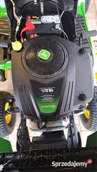 Traktorek kosiarka JOHN DEERE E110 47 Moto Brzóza Królewska