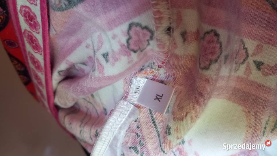 Bluzeczka letnia Boho z dekoldem V XL Kraków
