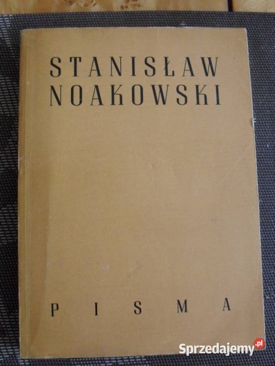 Pisma - Stanisław Noakowski