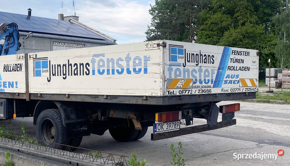 Ciężarówka VWMAN model L04 HDS 146 opolskie Kędzierzyn-Koźle