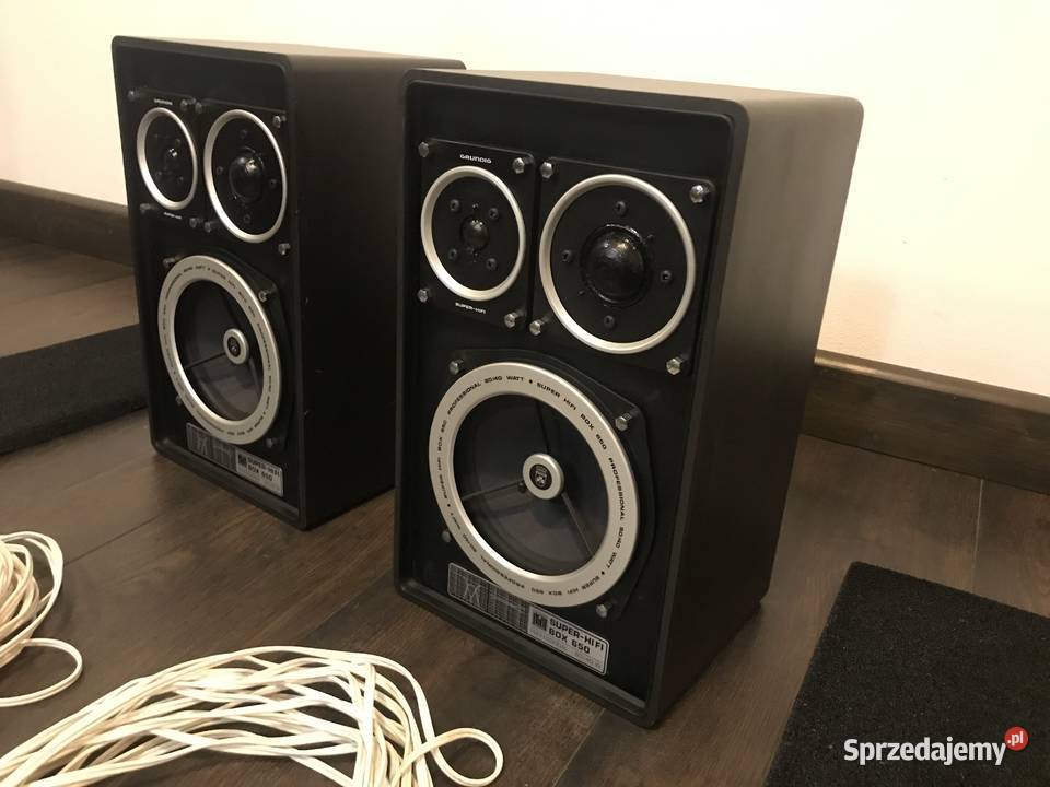 Kolumny grundig box 650 professional Słuchawki i głośniki małopolskie Kraków