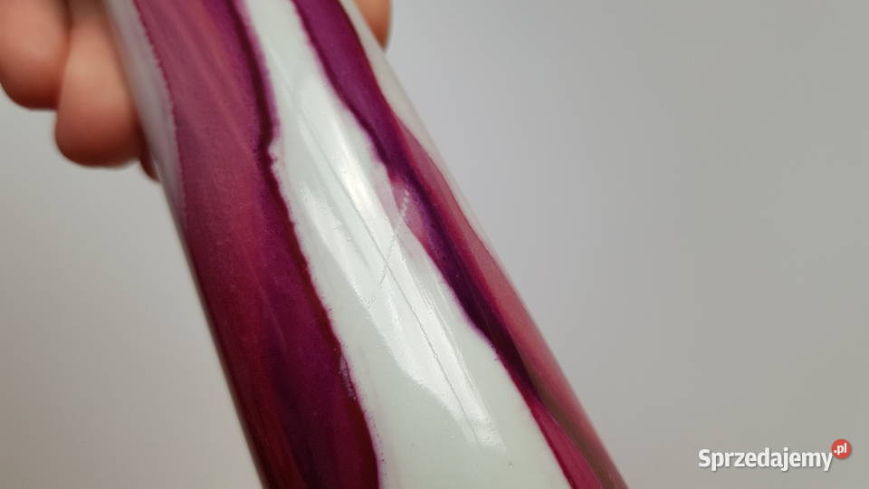 Porcelanowy mały wazon wazonik 2 Bogucice śląskie