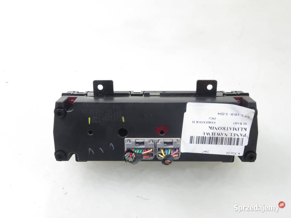 KLIMATRONIK SUBARU FORESTER II 72311SA120 Panele sterowania, przełączniki