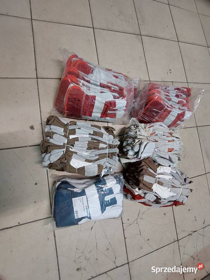 Rękawice robocze skórzane 60